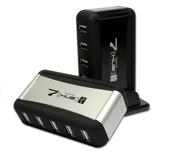 立式七口USB HUB集線器 高效擴(kuò)展，智能辦公好幫手