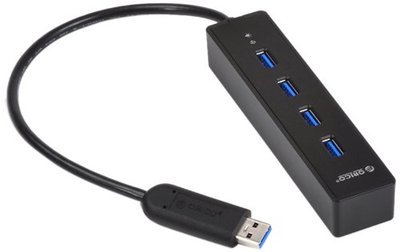 ORICO 奧?？?W8PH4便攜式USB 3.0 HUB 為蘋果用戶量身打造的高速擴(kuò)展解決方案
