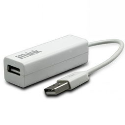 埃森客 ithink USB 2.0 4口集線器hub 白色 小巧實(shí)用，互聯(lián)無限